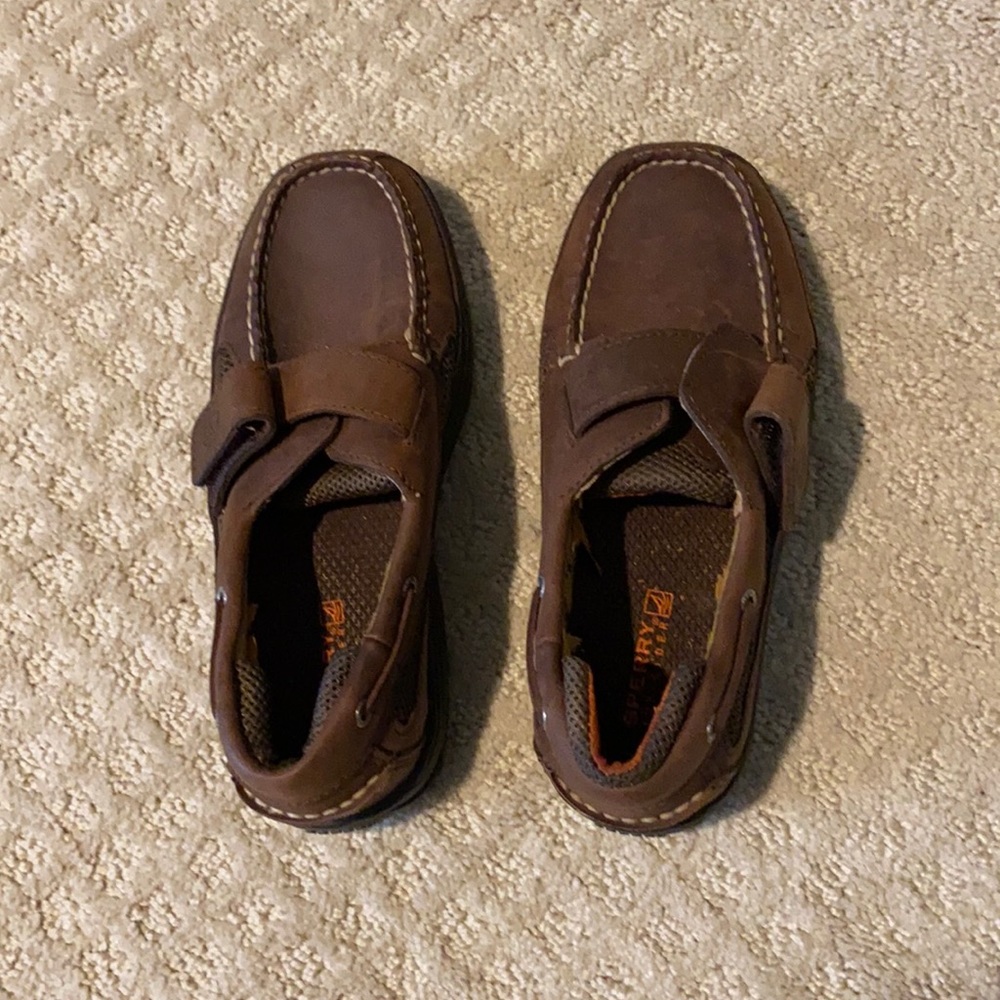 Boys Sperry Topsider Velcro